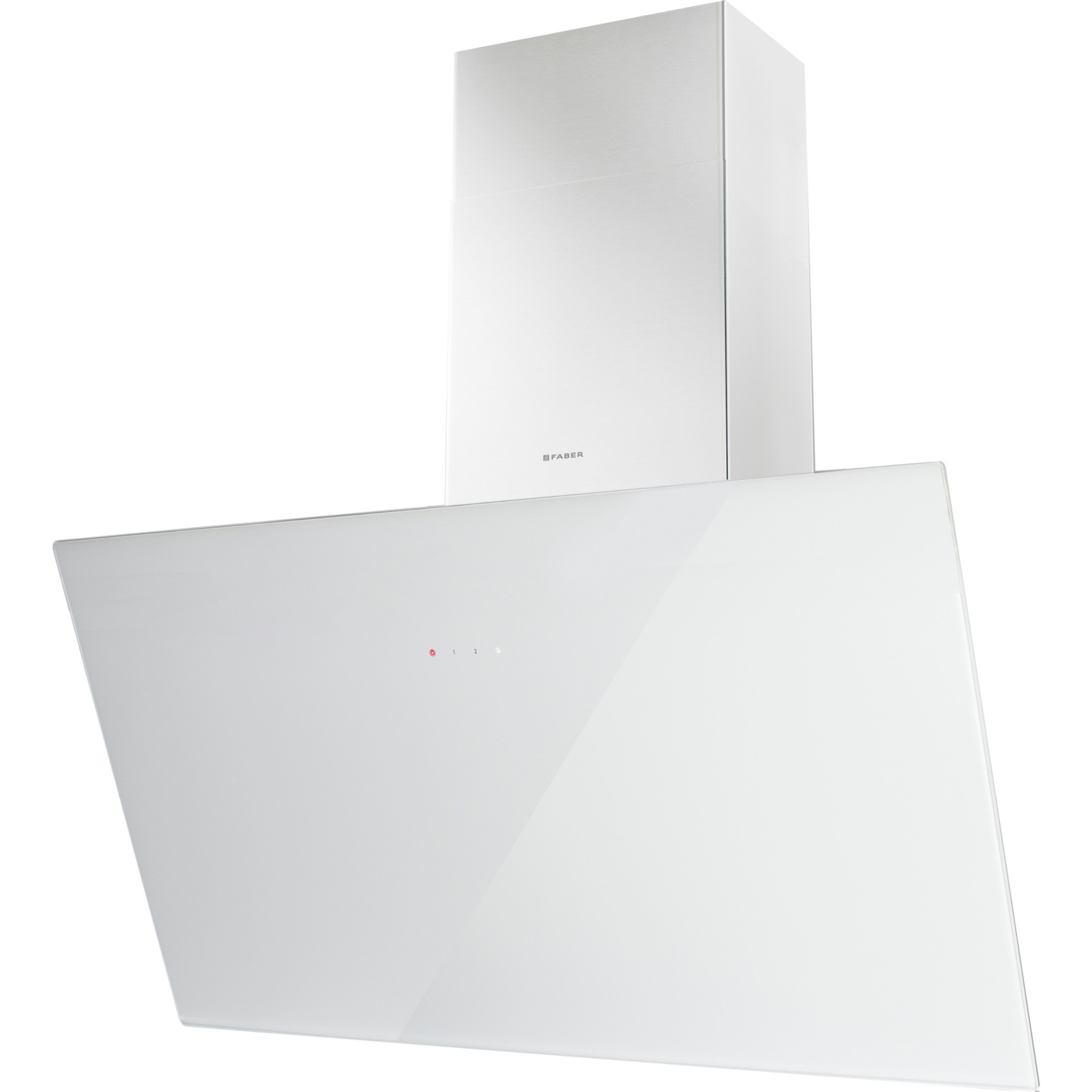 Hotte décorative murale inclinée FABER TWEET 800 BLANC