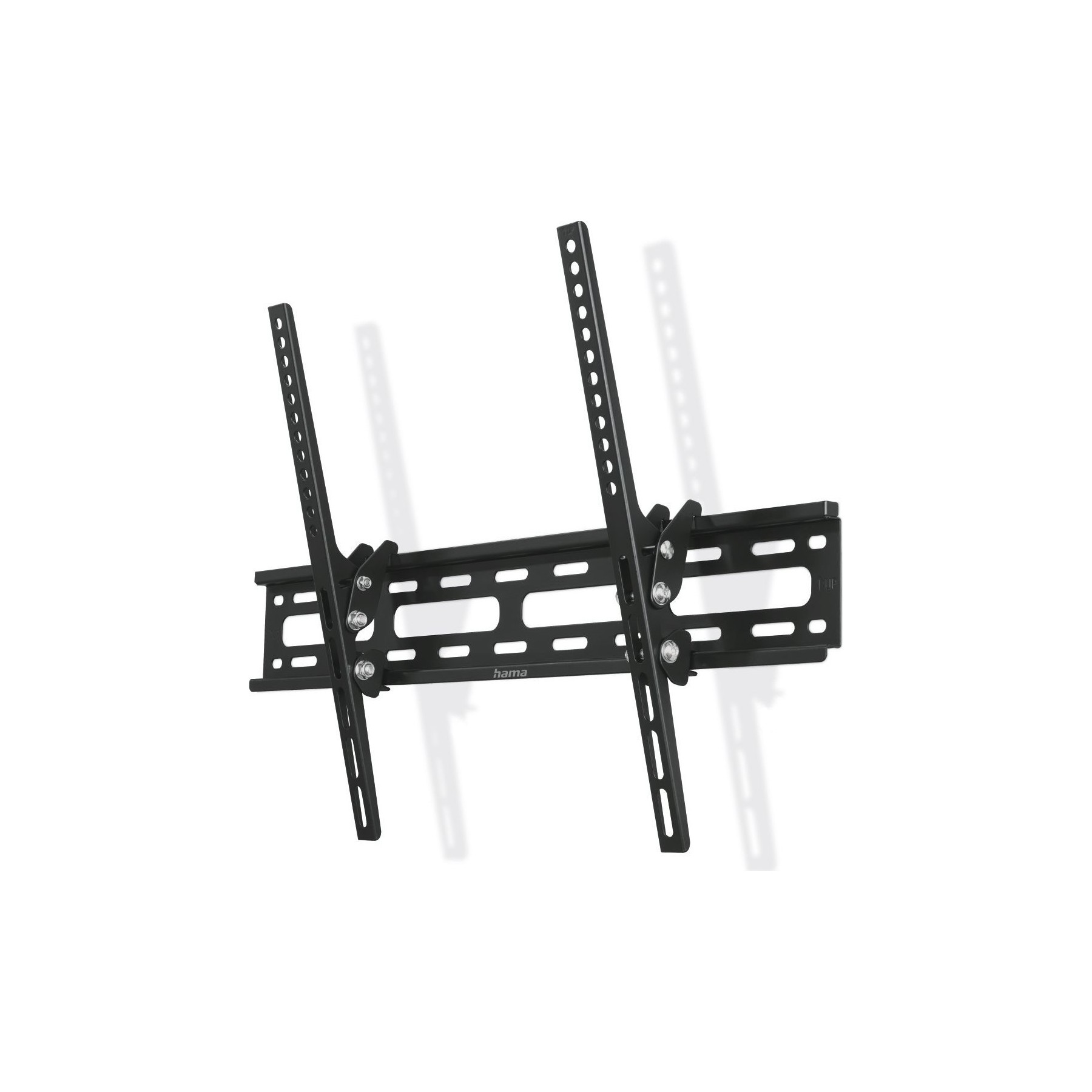 Support mural TV HAMA inclinable, 191 cm (75"), jusq. 40 kg