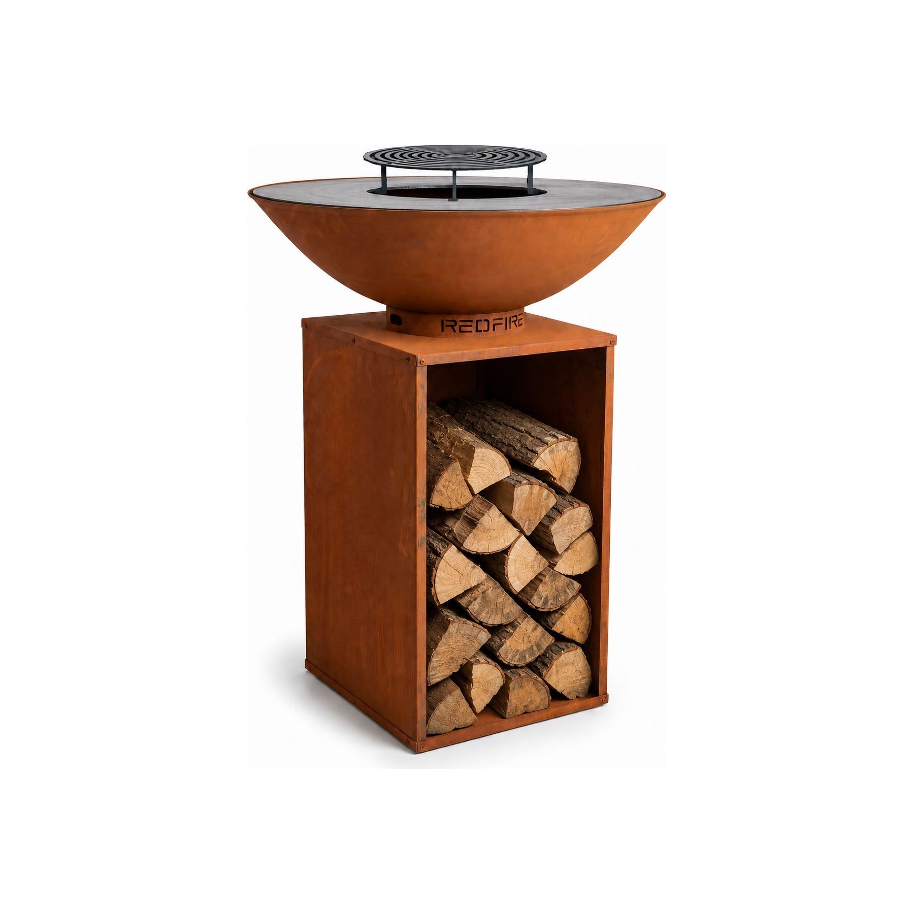 Brasero REDFIRE Braséro Onyx Rusty 80 + Housse + Grille