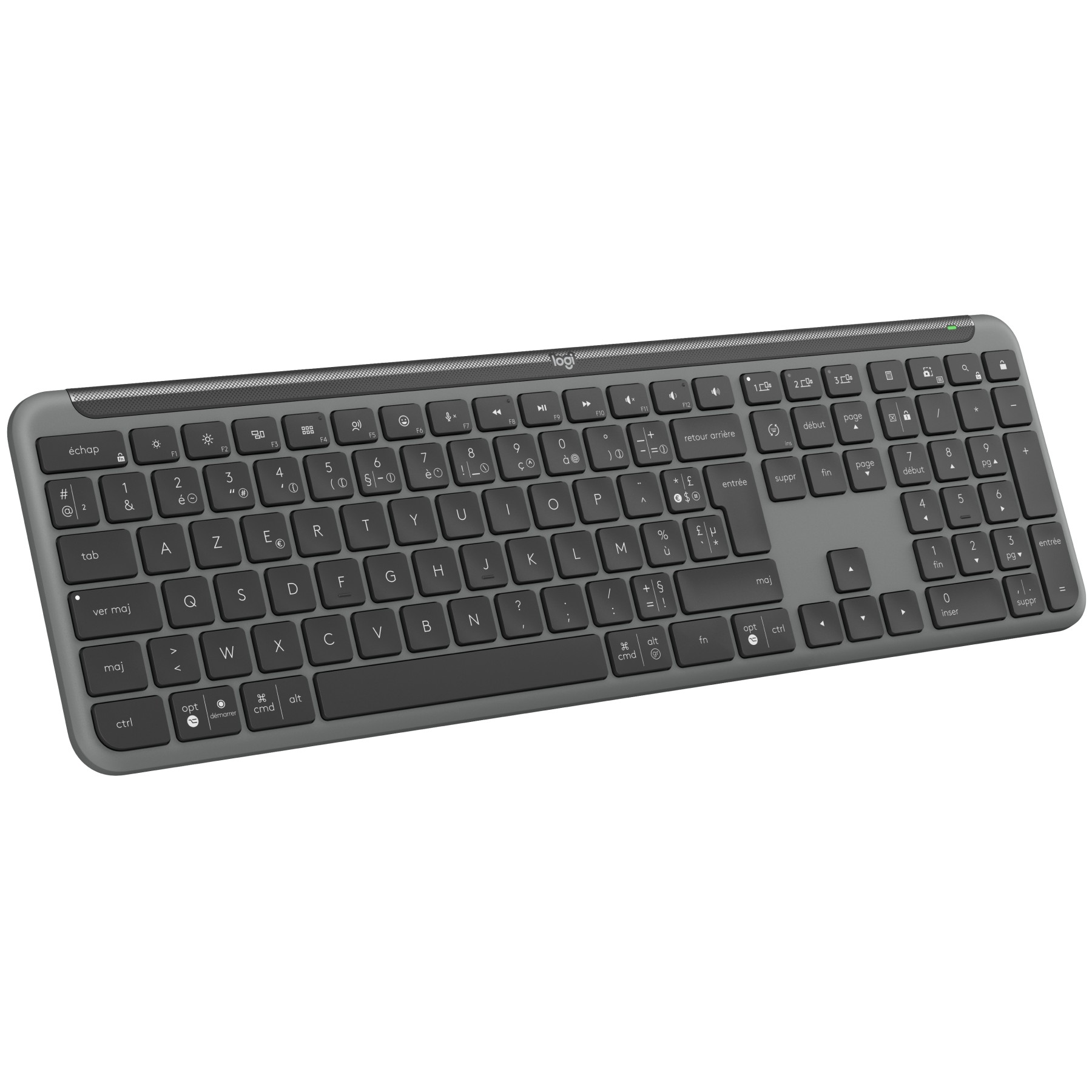 Clavier sans fil LOGITECH Signature Slim K950 Bluetooth - Graphite