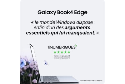Ordinateur portable SAMSUNG Galaxy Book4 Edge Copilot+ PC 16' Gris