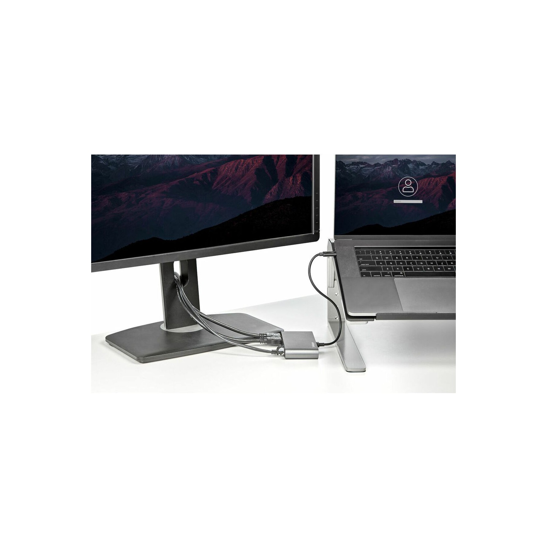 Hub USB C STARTECH TB3DKM2HDL