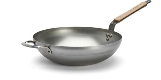Wok DE BUYER Mineral B Bois 32cm