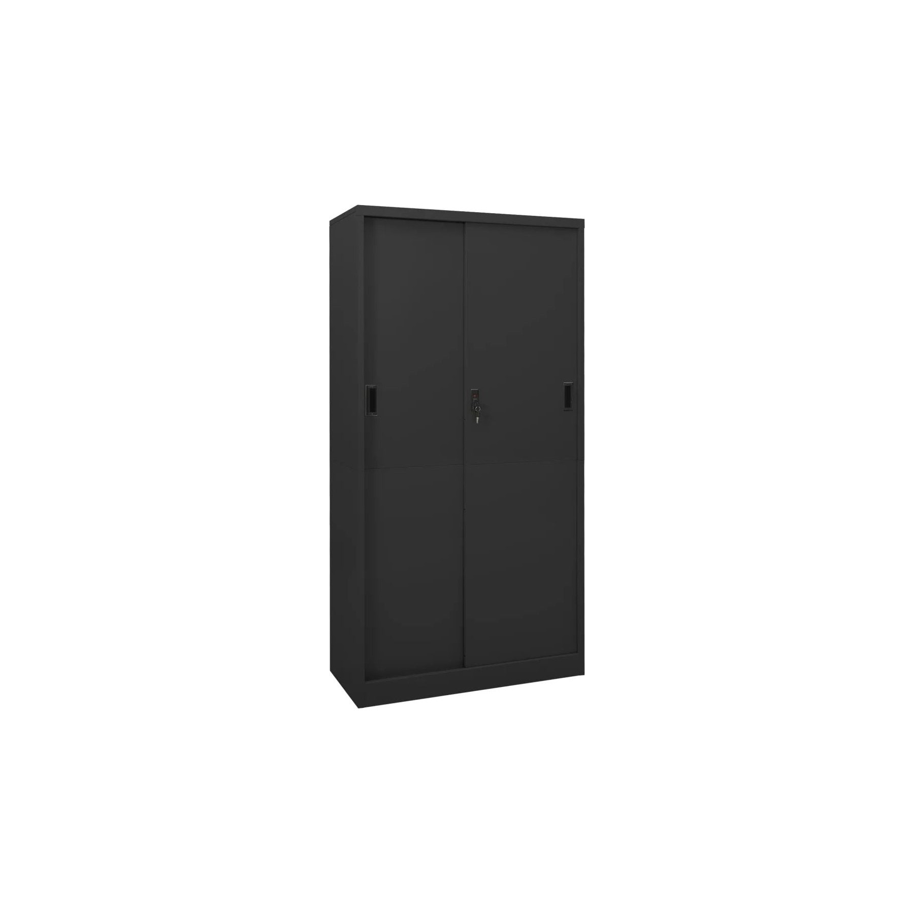 Armoire HELLOSHOP26 Armoire de bureau coulissante moderne et