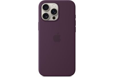 Coque APPLE iPhone 16 Pro Max Prune MagSafe silic