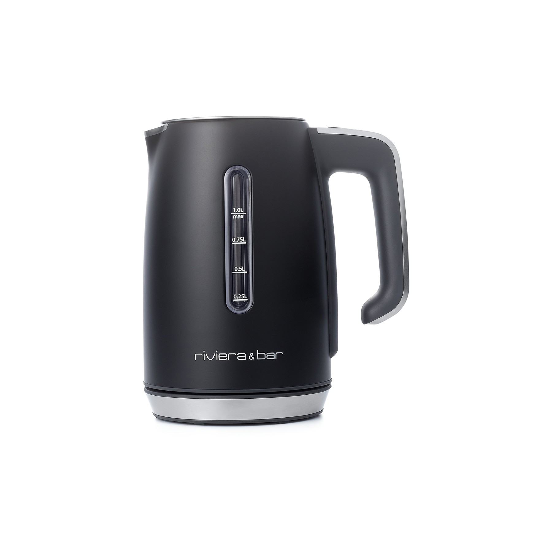 Bouilloire à température réglable RIVIERA ET BAR INOX TR 1L NOIR BBT729