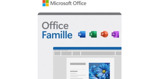 Logiciel de bureautique MICROSOFT Office Famille 2024