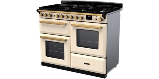 Piano de cuisson mixte FALCON ESTEL DELUXE OC TAB MIX 110 CM CREME PAS