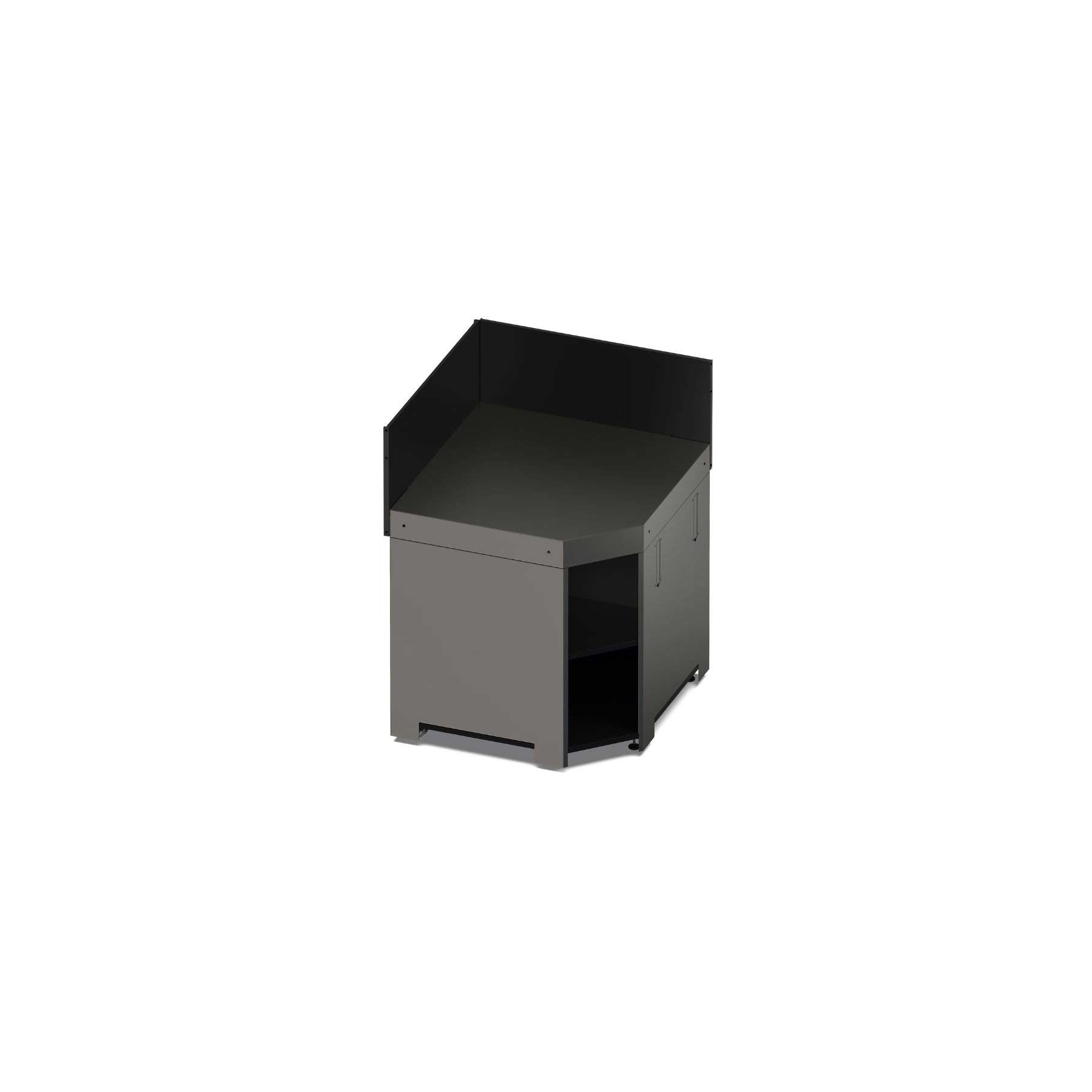 Meuble d'angle ENO Angle Gris cargo