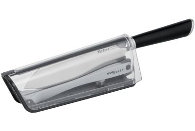 Couteau japonais TEFAL Ever Sharp Santoku + Aiguiseur