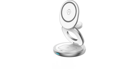 Chargeur induction FORCE POWER MagSafe pliable 3en 1 15W