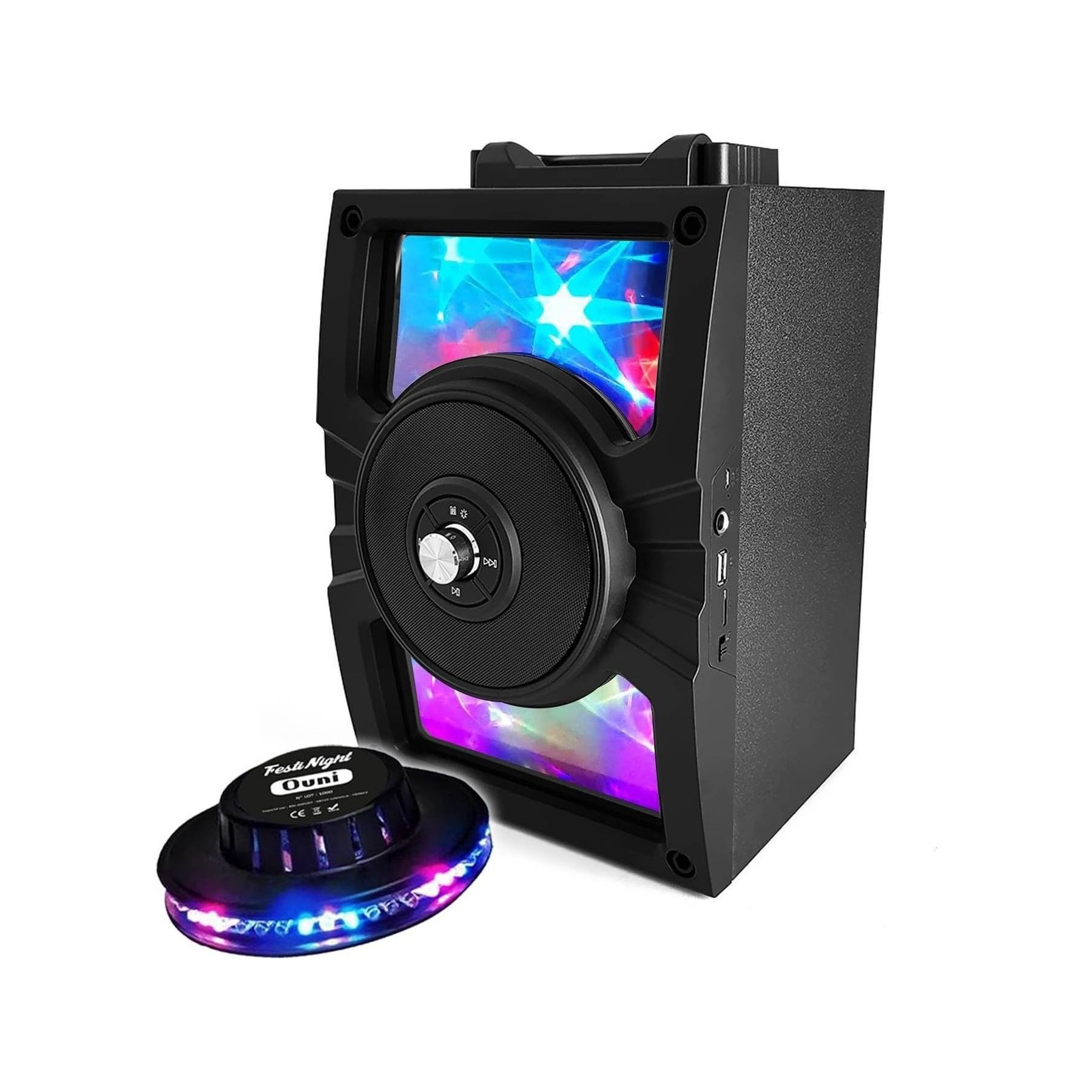 Enceinte sono LEDWOOD LED-5B401BT-OVNI -BLUETOOTH/USB/SD/FM