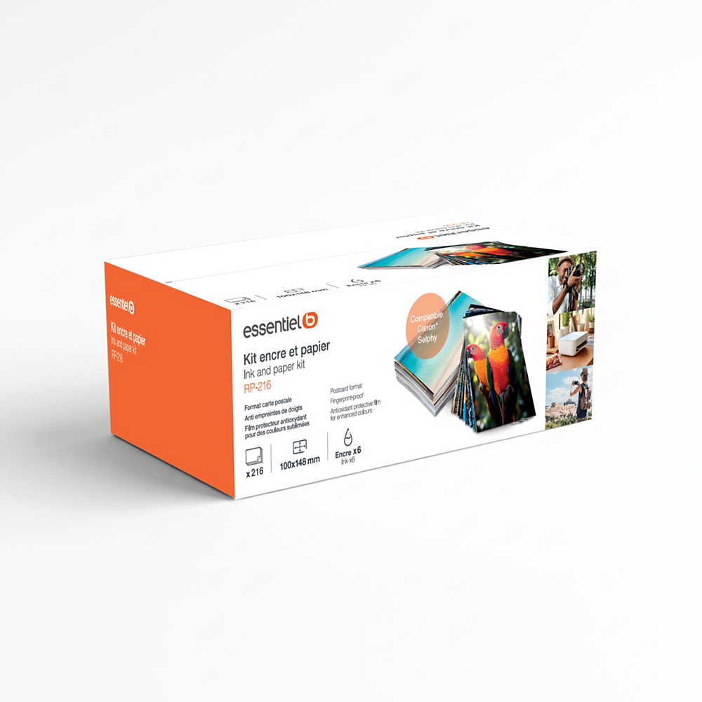 Kit encre et papier compatible Canon Selphy CP