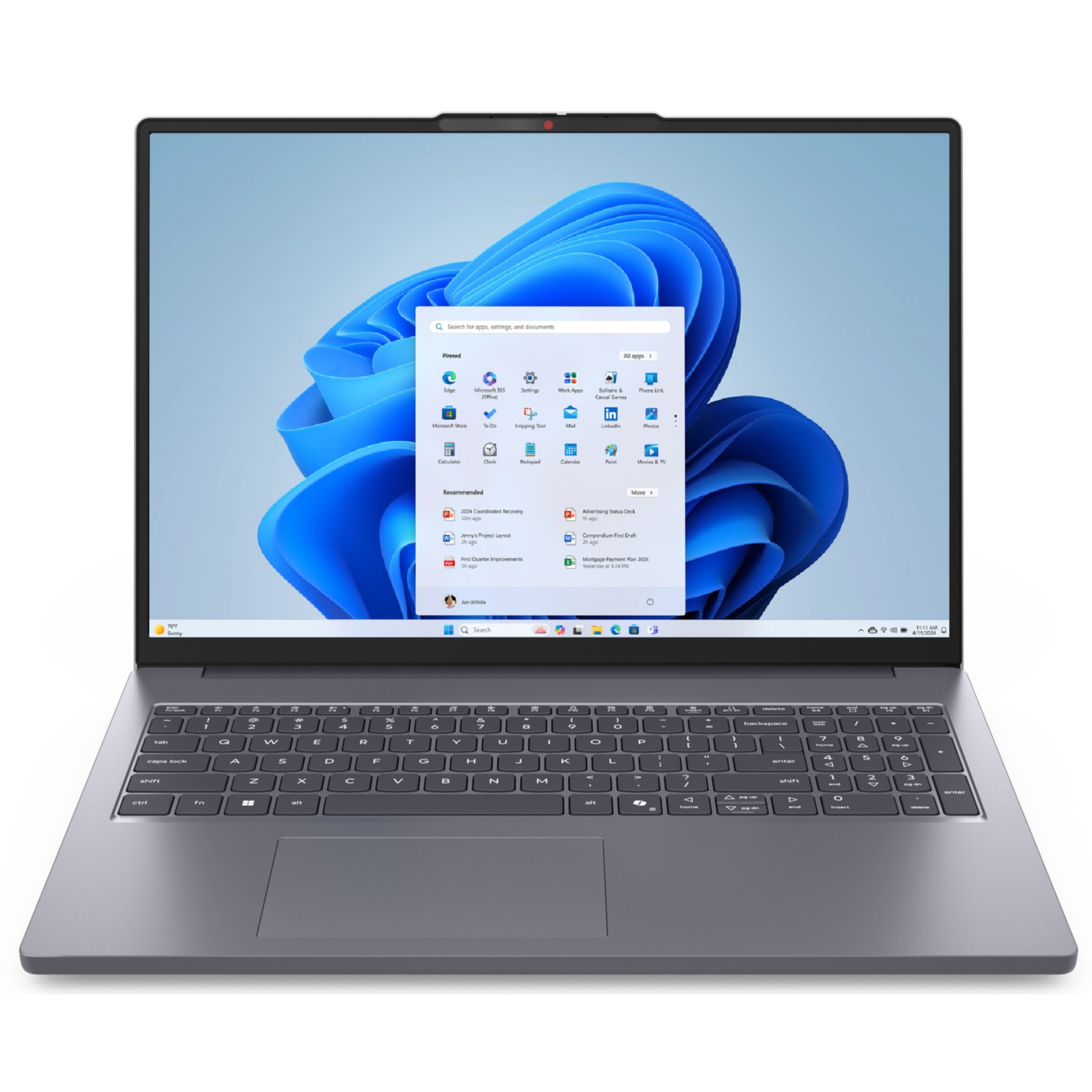 Ordinateur portable LENOVO IdeaPad Slim 3 16IWC11 LUNA GREY 16" Tactile Intel Core 7 350 16 Go RAM DDR5 SSD 512 Go