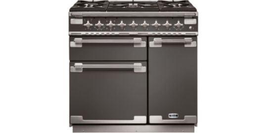 Piano de cuisson gaz FALCON ELISE90 MIXT GRIS ARDOISE