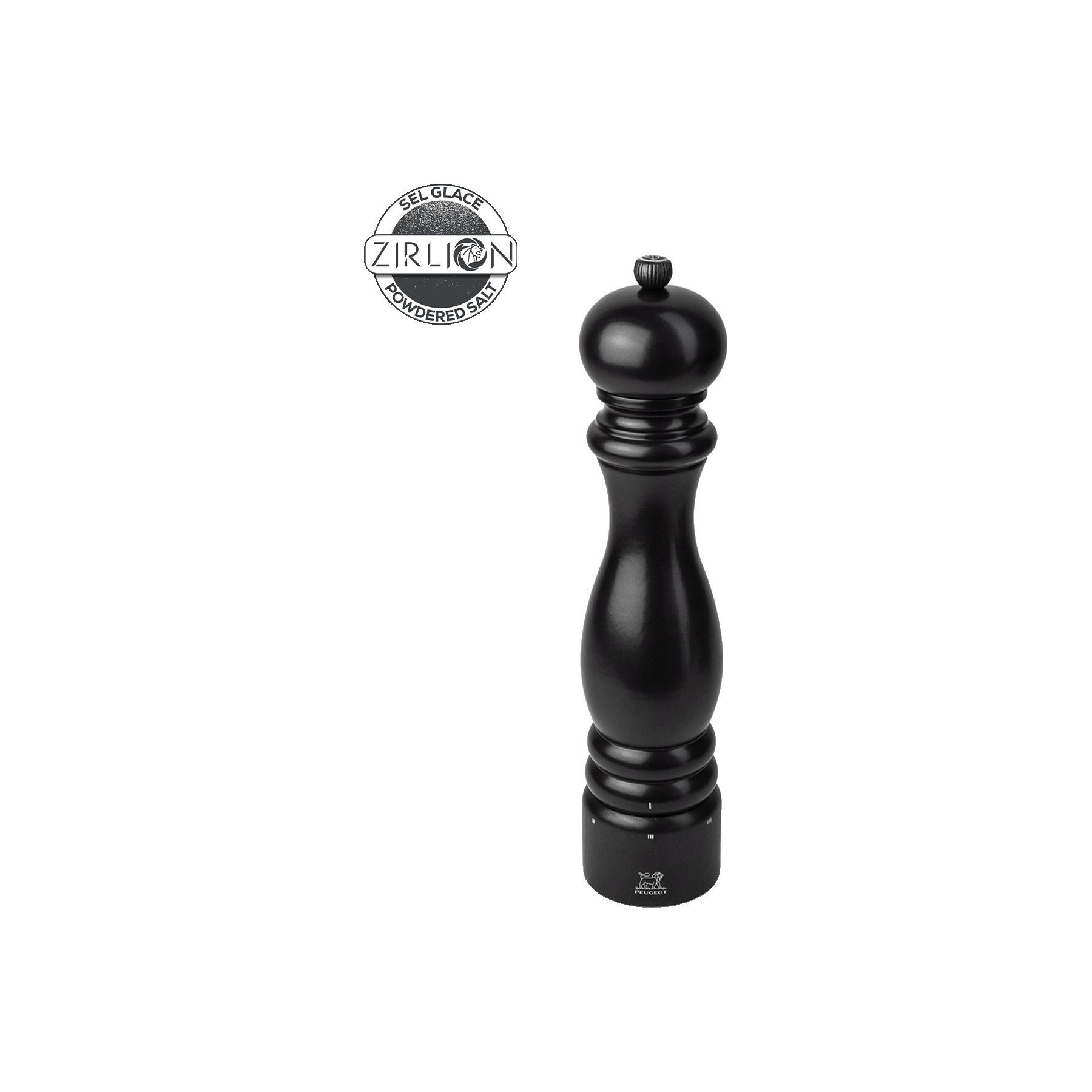 Moulin à sel PEUGEOT Paris u'Select Bois Noir Satin 30cm