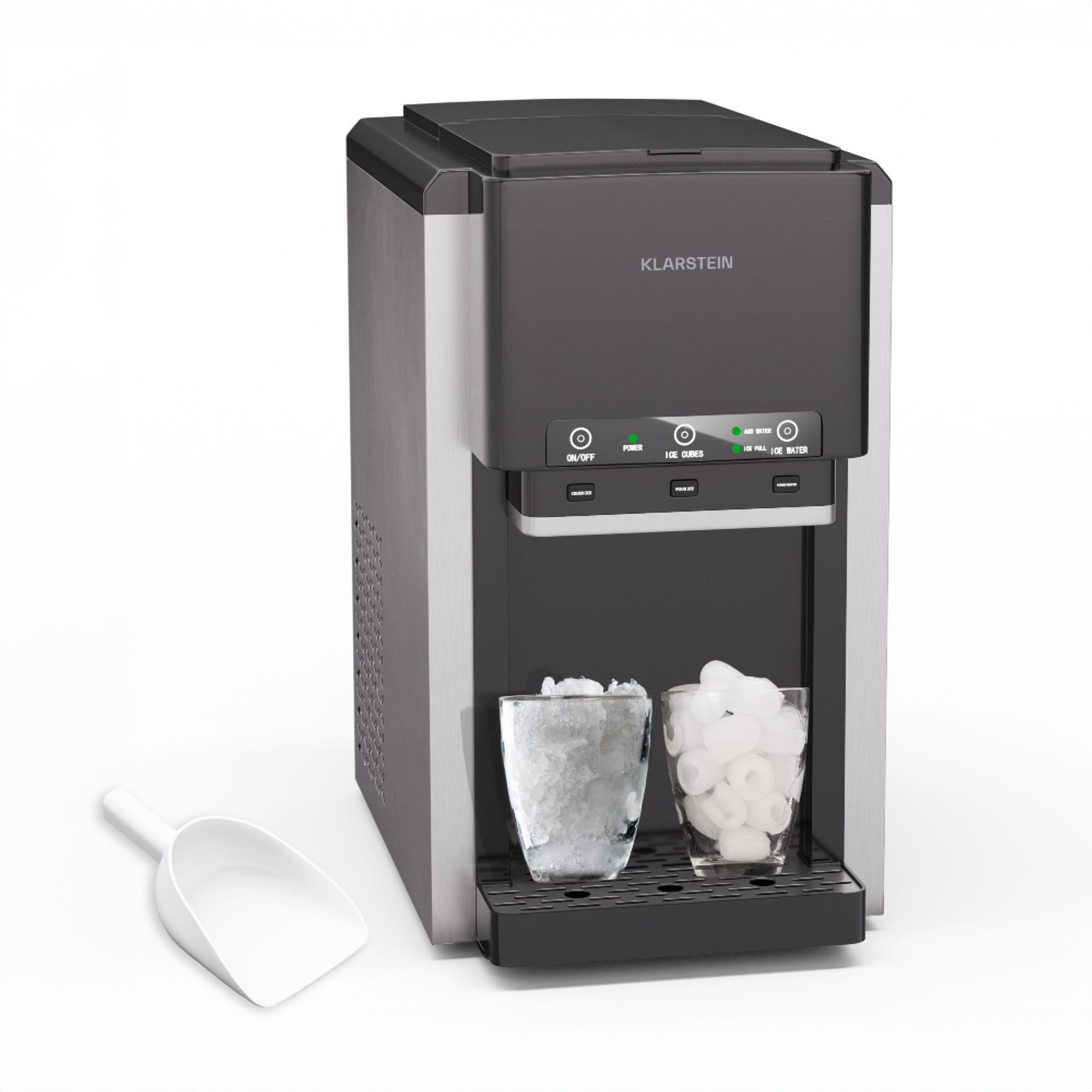 Machine à glaçons KLARSTEIN ArcticBlend 3en1 20 kg/24h glaçons Noir