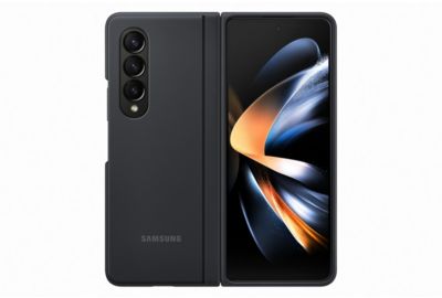 Coque SAMSUNG Z Fold 4 fine rabat noir