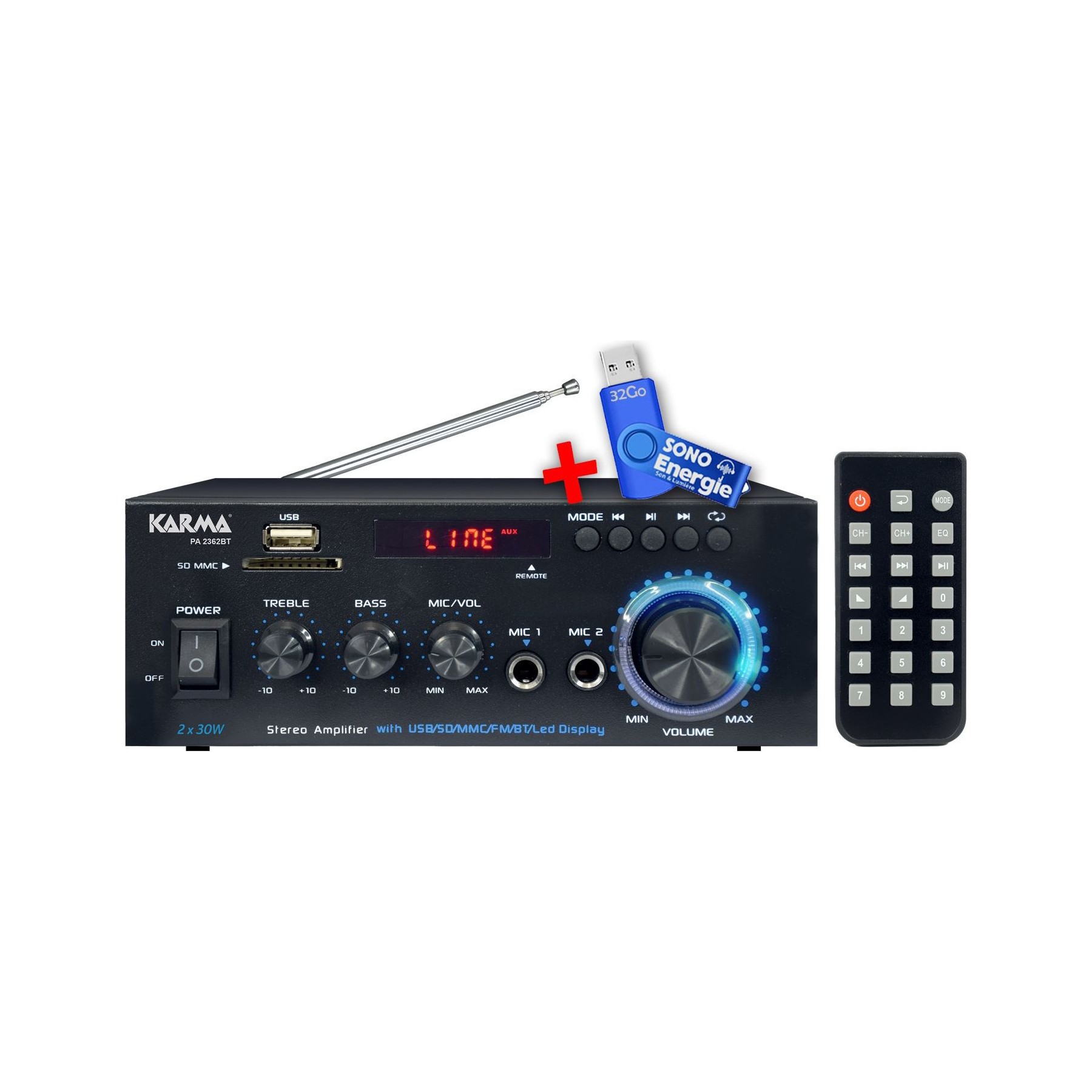Pack sono KARMA PA-2362BT