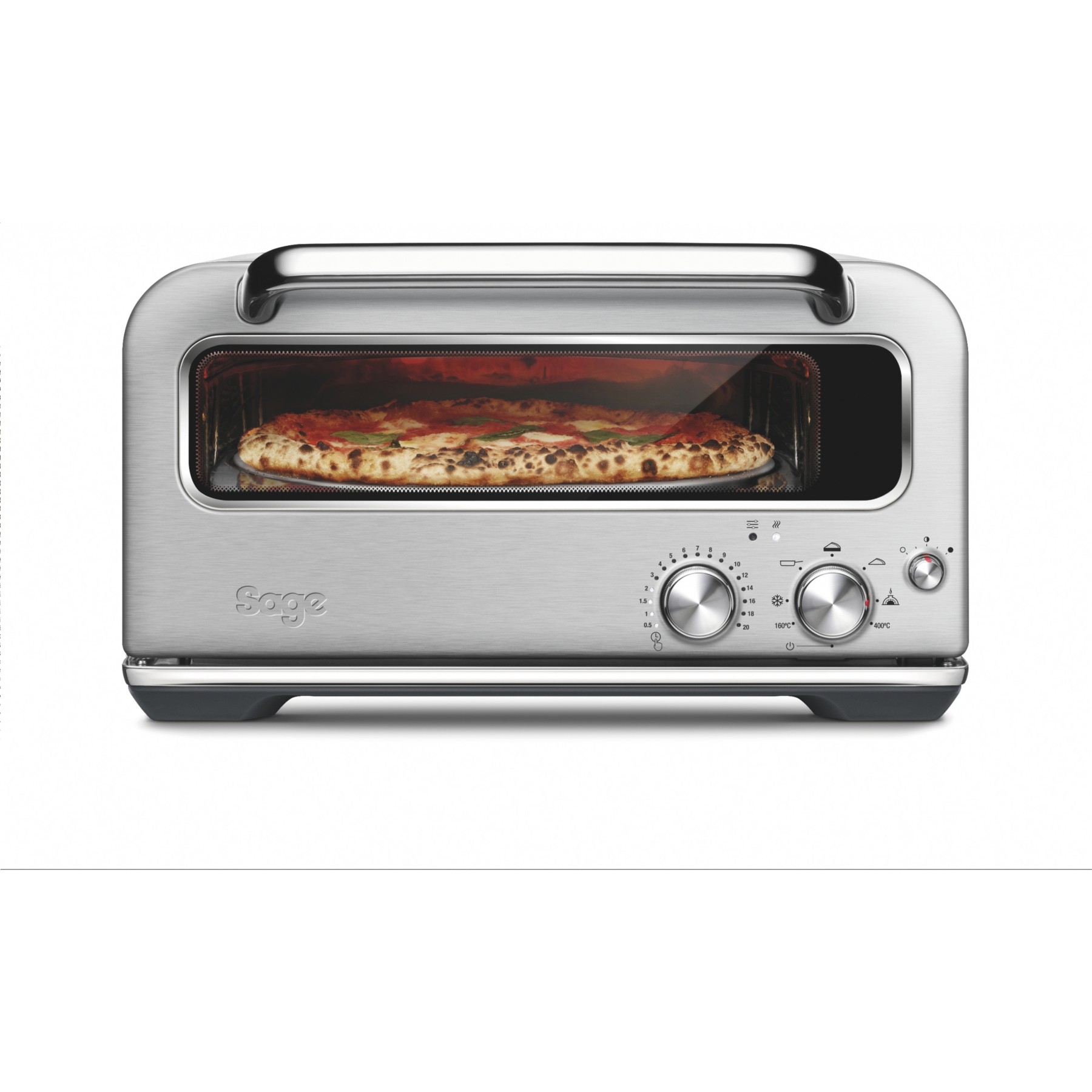 Four à pizza électrique SAGE APPLIANCES The Smart Oven Pizzaiolo 1 pizza 30 cm, jusqu'à 400°C