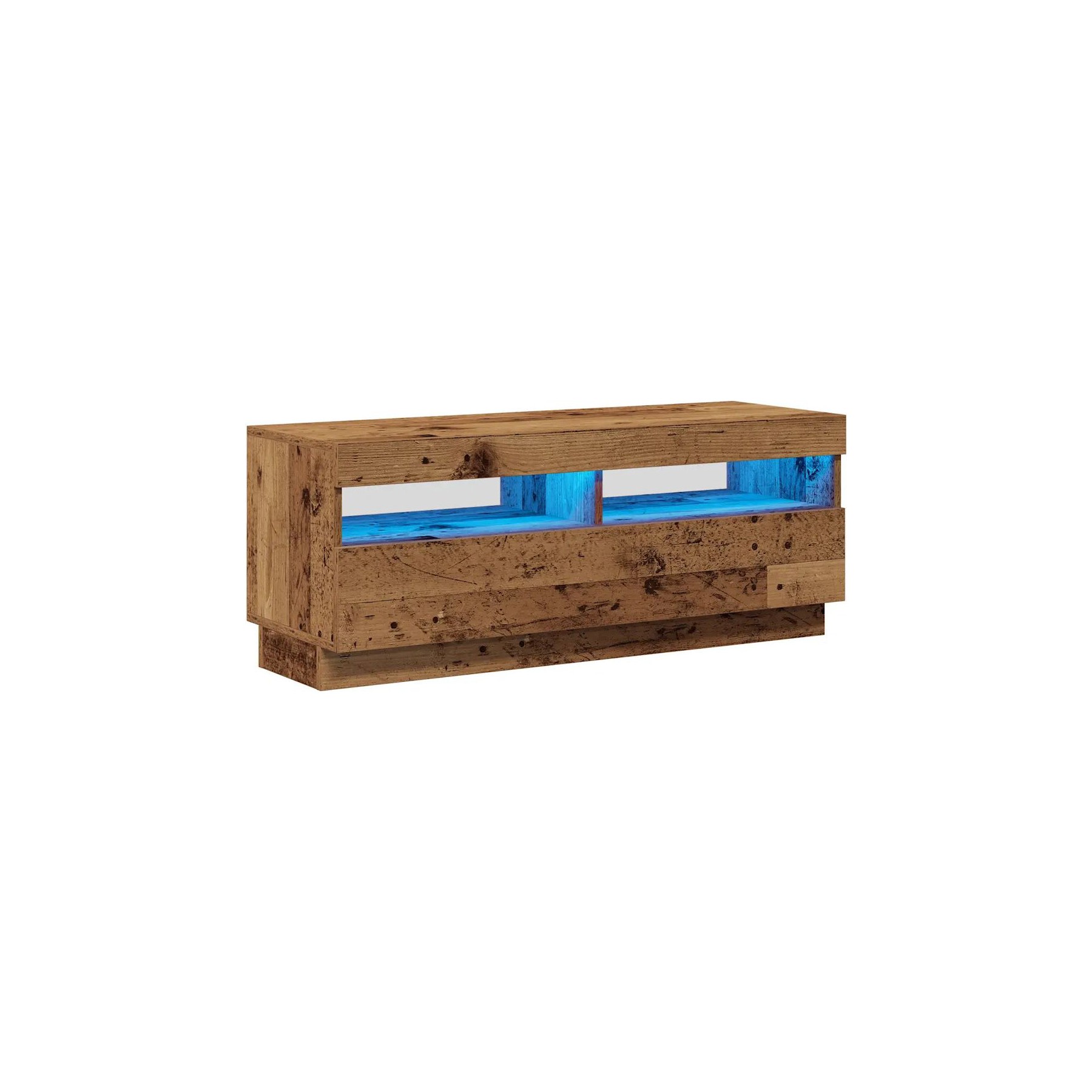 Meuble TV HELLOSHOP26 Meuble TV flottant tendance avec lumière
