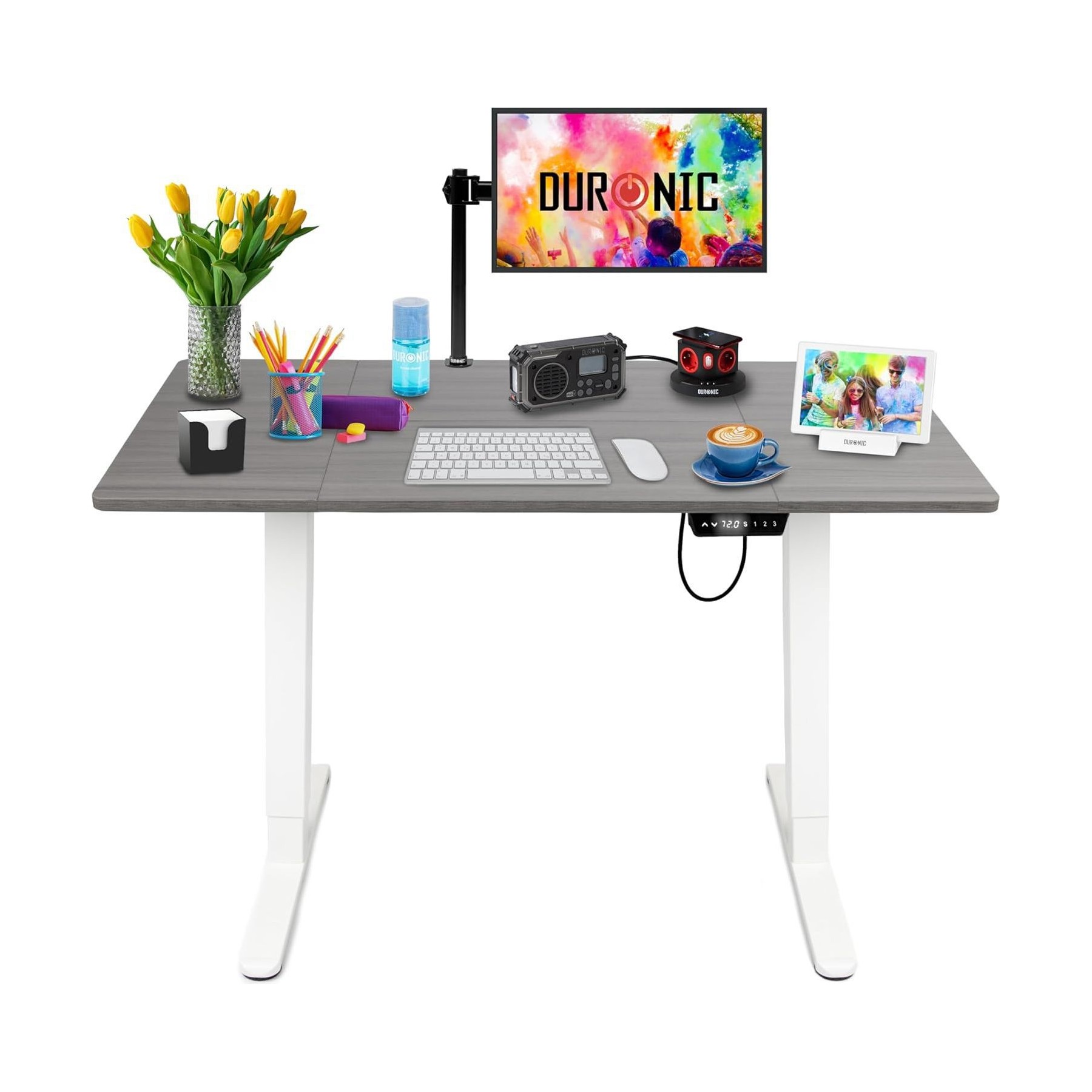 DURONIC Duronic CD120 WG Bureau Assis-Debout éle