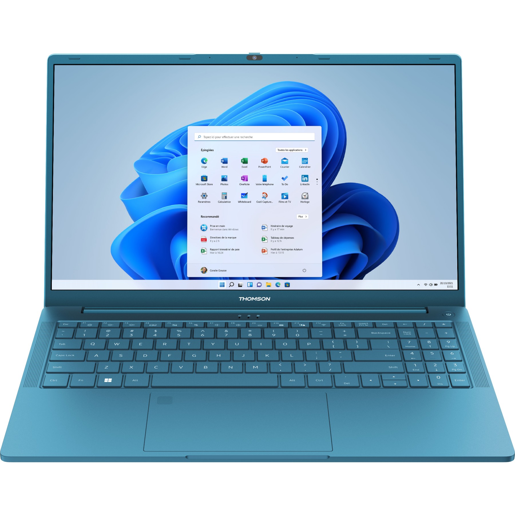 Ordinateur portable THOMSON NX15R716BL512 15,6" AMD Ryzen 7 7735HS 16 Go RAM DDR5 SSD 512 Go