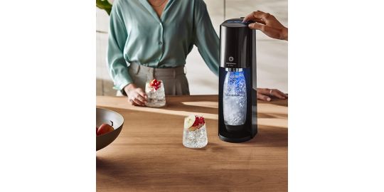 Machine à soda SODASTREAM E-TERRA noire