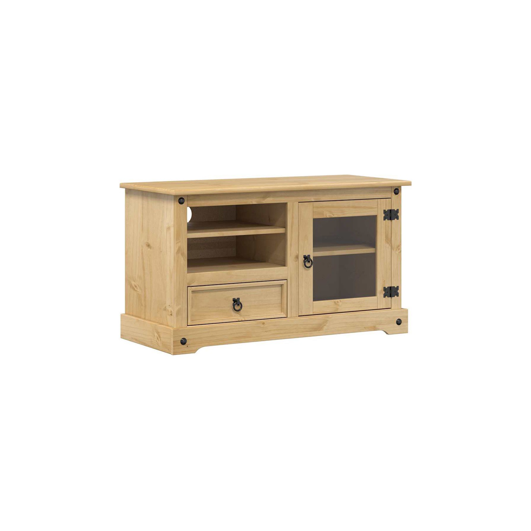 Meuble TV HELLOSHOP26 Meuble TV multimédia étagère télévision