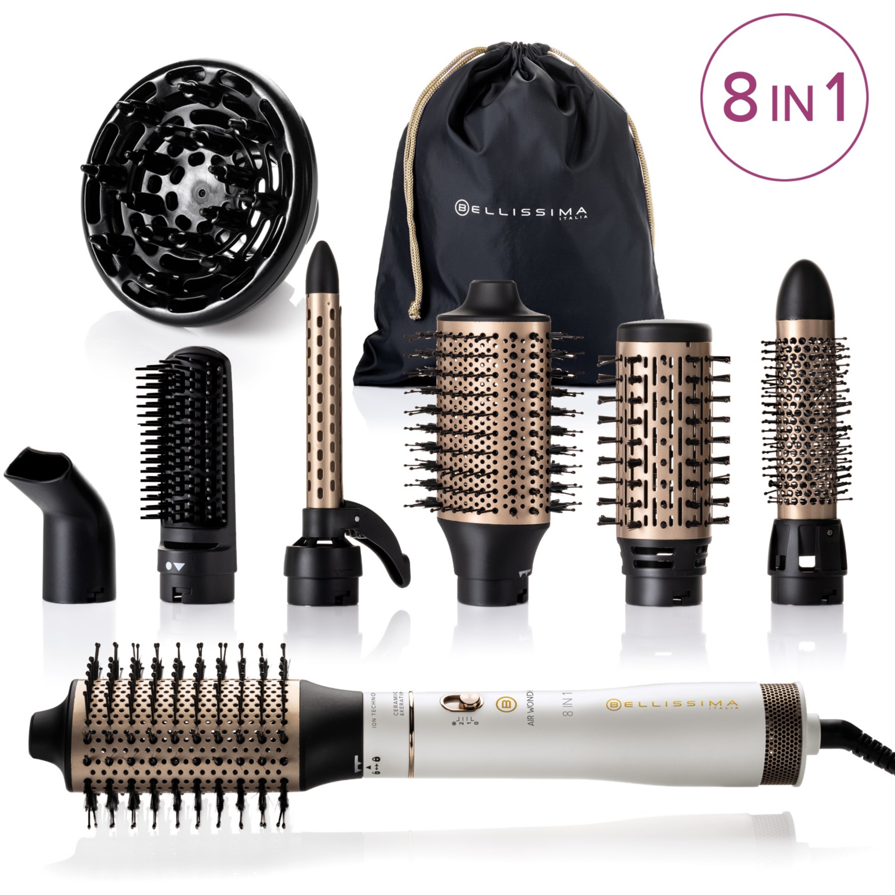 Brosse soufflante BELLISSIMA air wonder