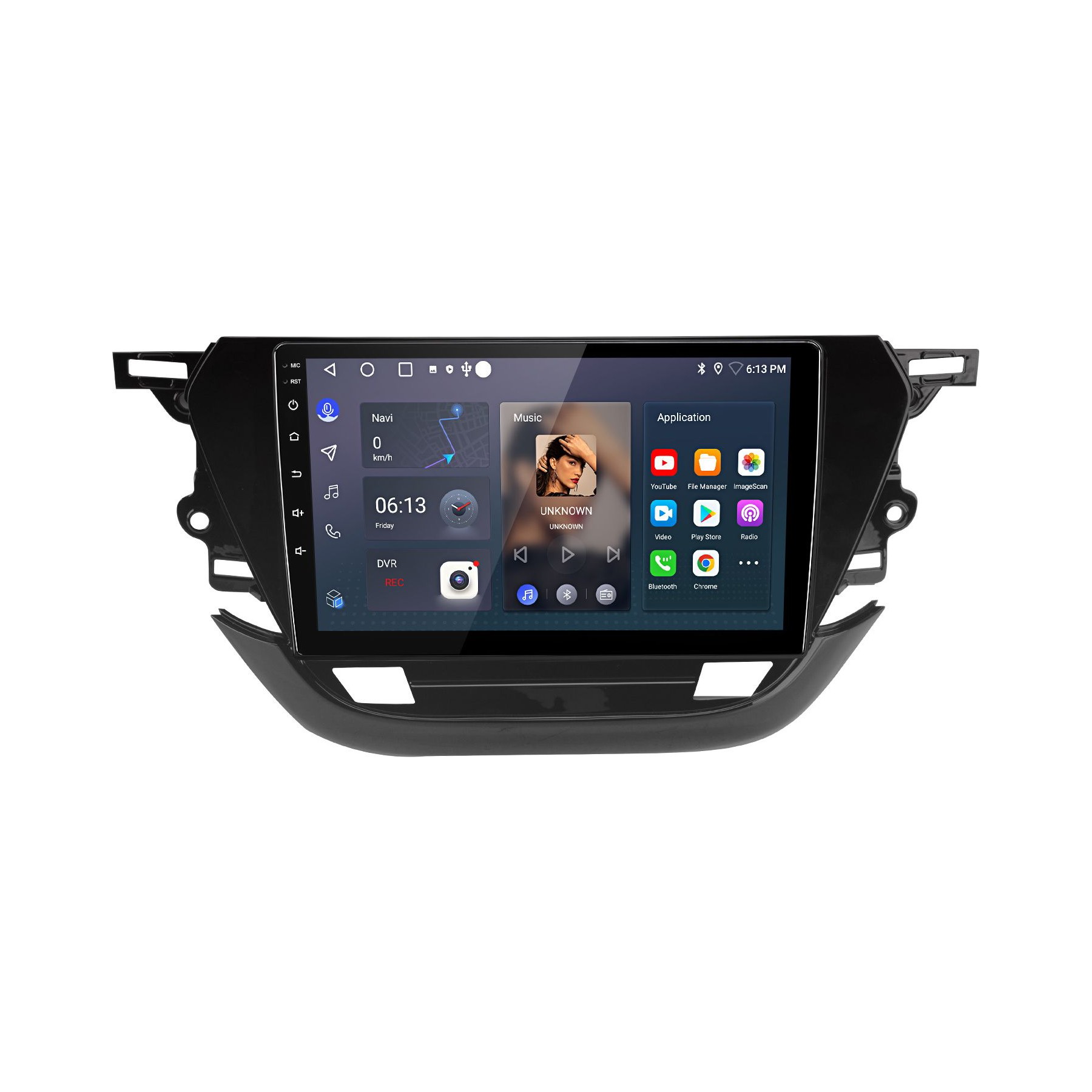 Autoradio connecté JUNSUN pour Opel Corsa F 2019-23 Carplay 1+32G