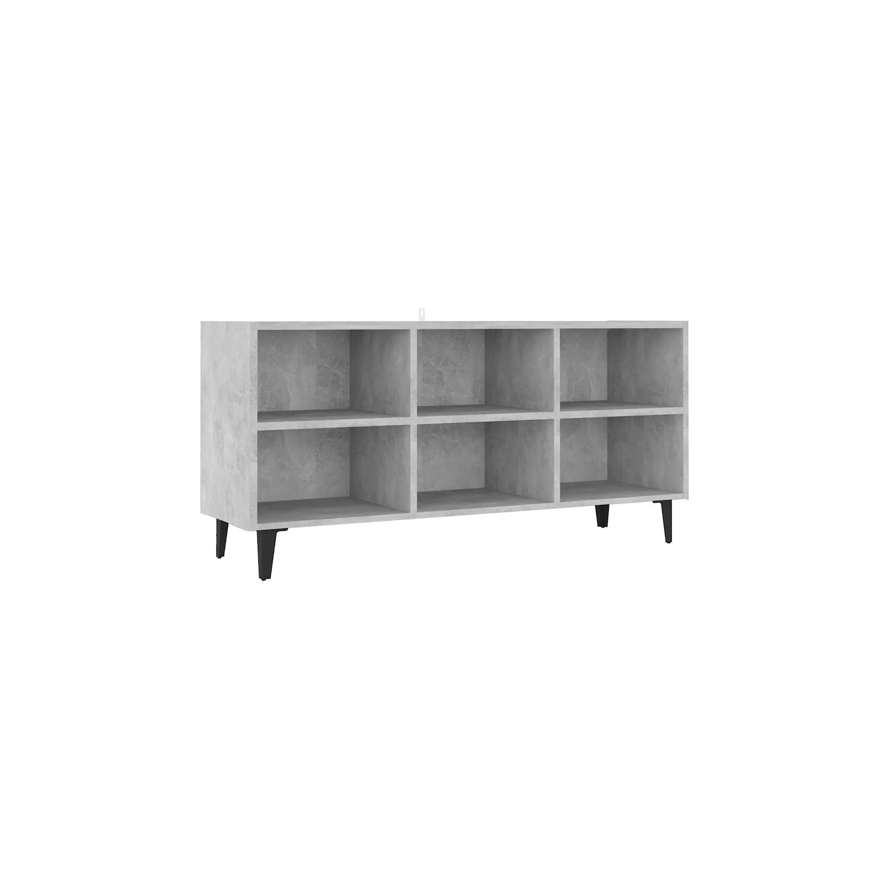 Meuble TV HELLOSHOP26 Meuble TV moderne avec compartiments 103