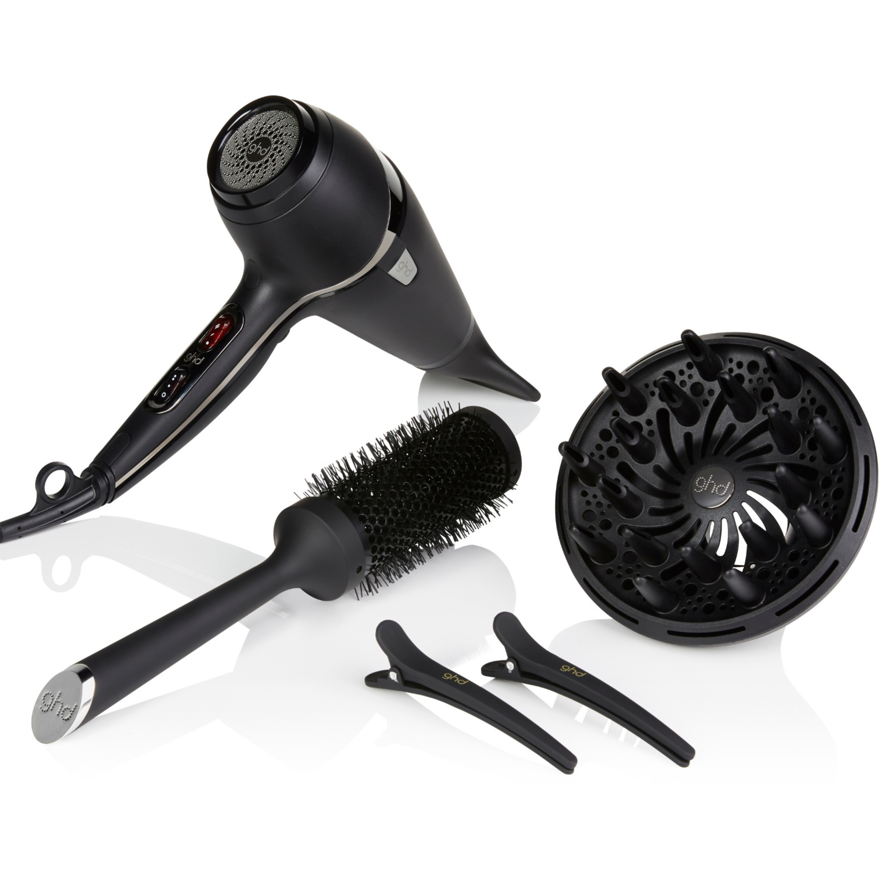 Sèche cheveux professionnel GHD coffret Air Premium : kit complet pour un séchage professionnel à domicile
