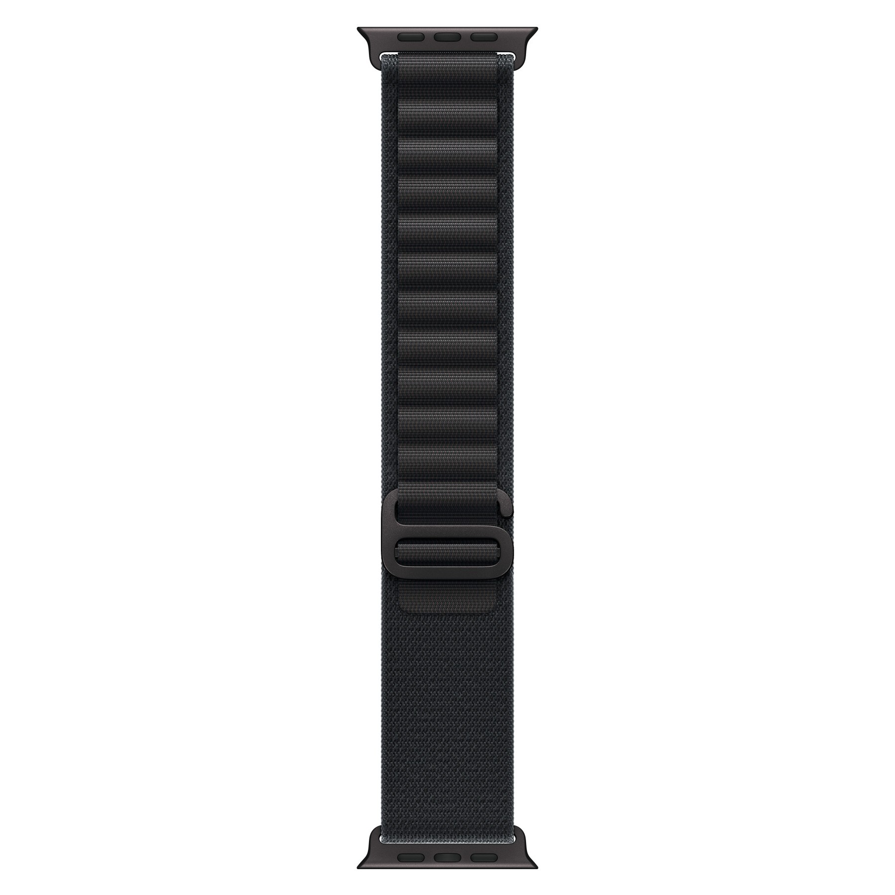 Bracelet APPLE 49 mm Medium  Alpine noir Finition noir