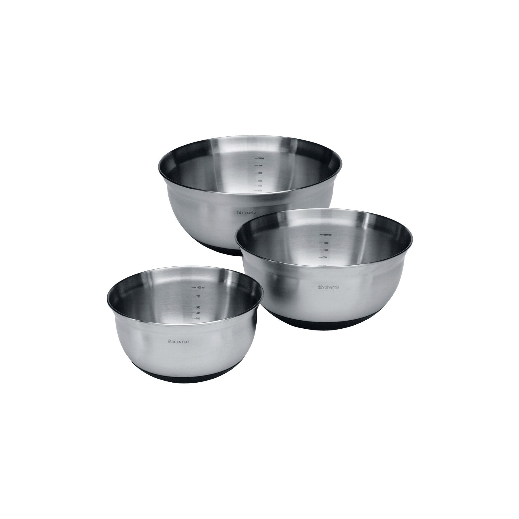 Saladier BRABANTIA melangeurs Kit de 3  1L  1.6L 3L Ma
