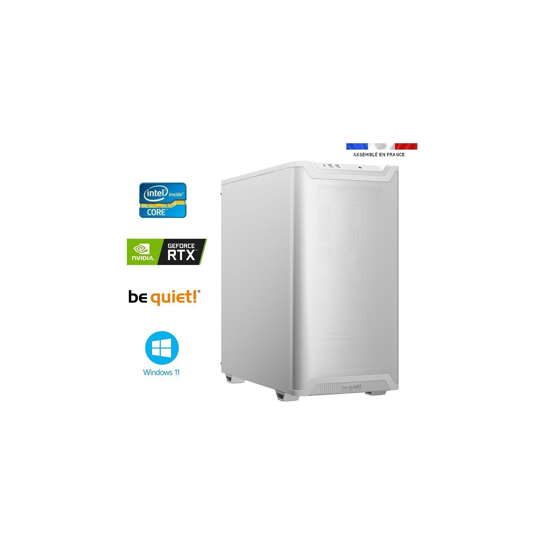 Unité centrale IDEES JEUX Base 501 I9-12900KF-5060Ti16-64Go-1To
