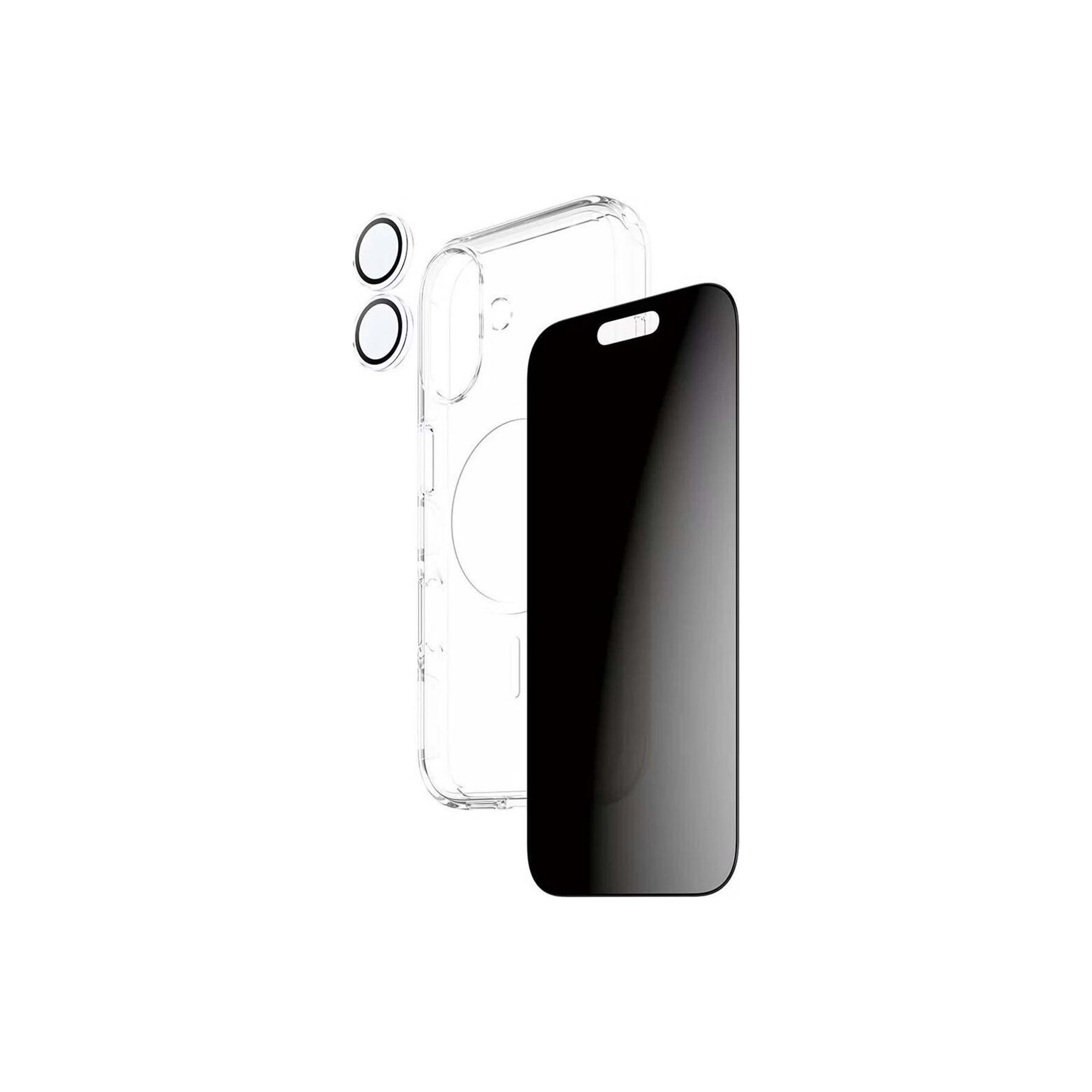 Coque PANZER GLASS pour iPhone 17 Confidentialité 3-en-1