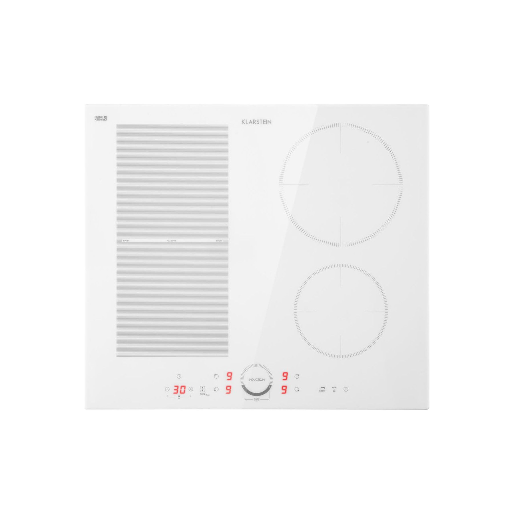 Plaque induction KLARSTEIN Delicatessa 60 Hybrid - Blanc