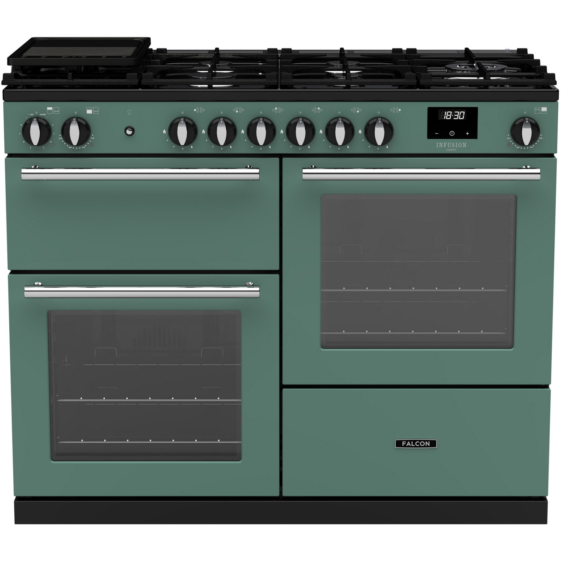 Piano de cuisson gaz FALCON INFUSION NGC OC TAB GAZ 110 CM VERT MIN