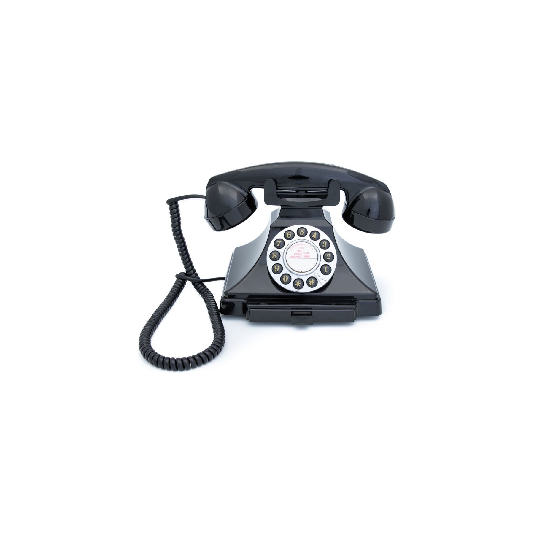 Téléphone filaire GPO RETRO Téléphone analogique GPO CARRINGTON