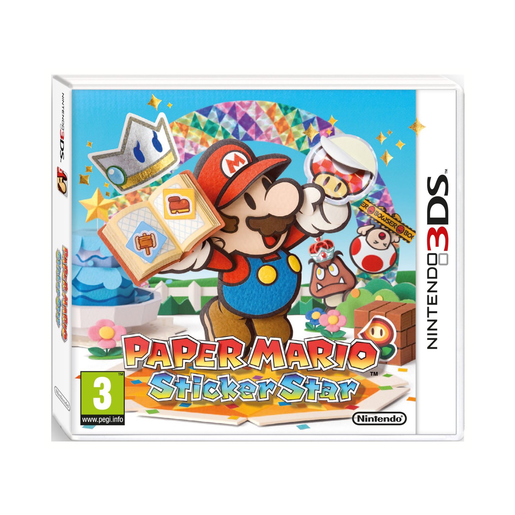 Jeu 3DS NINTENDO Paper Mario Sticker Star 3D