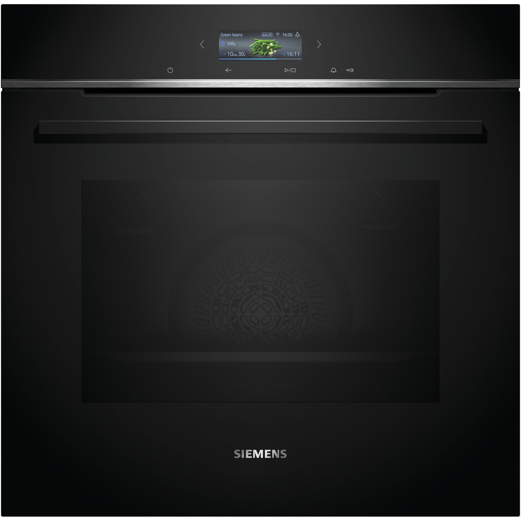 Four encastrable SIEMENS HB772G2B1S - Pyrolyse - Chaleur pulsée - Porte froide - Écran tactile - iQ700 - Sonde de Cuisson