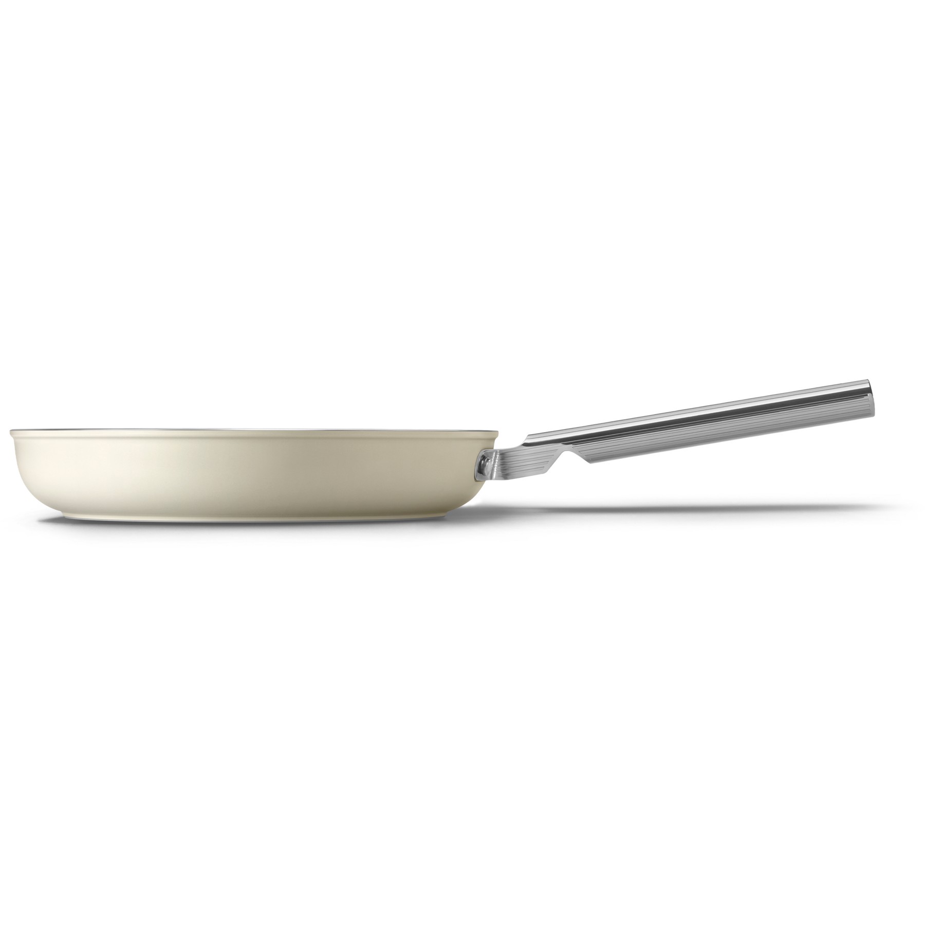 Poêle SMEG 28cm céramique crème