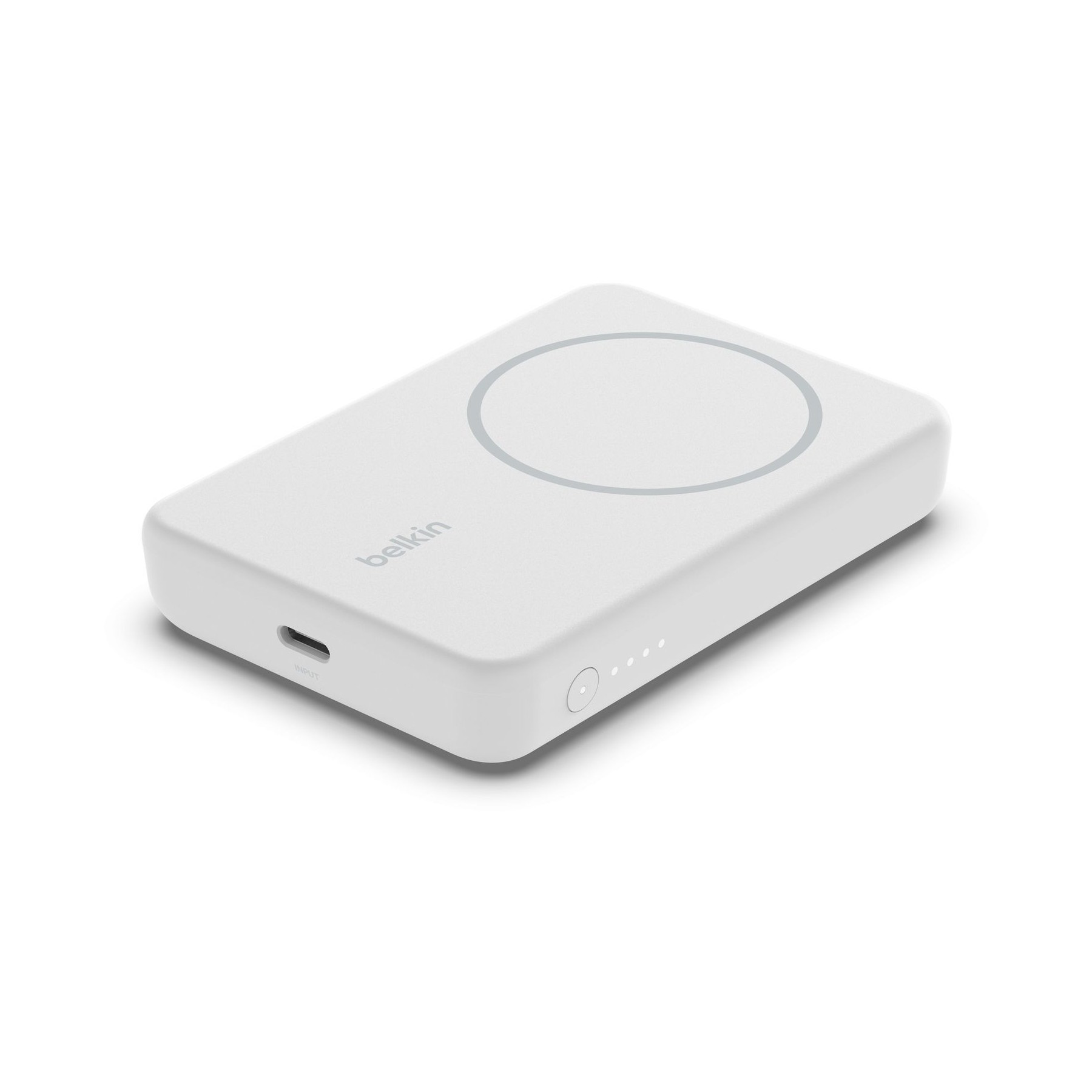 Batterie externe BELKIN 5000 mAh sans fil MagSafe blanc