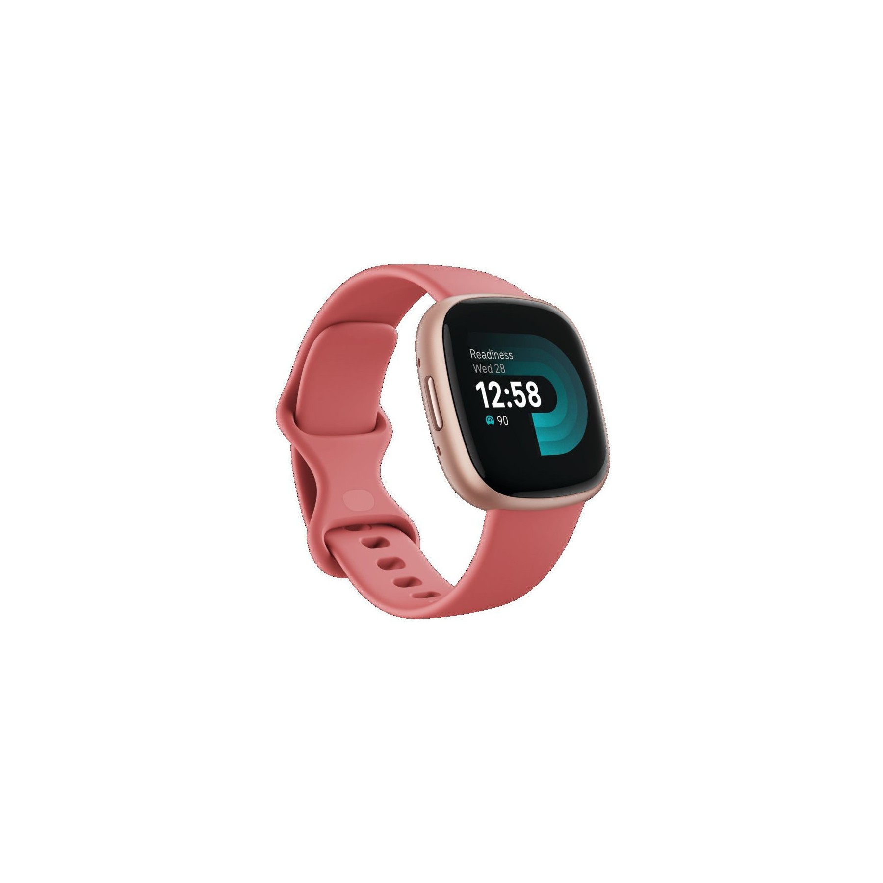 Montre santé FITBIT Versa 4 Aluminium Rose cuivre et sable