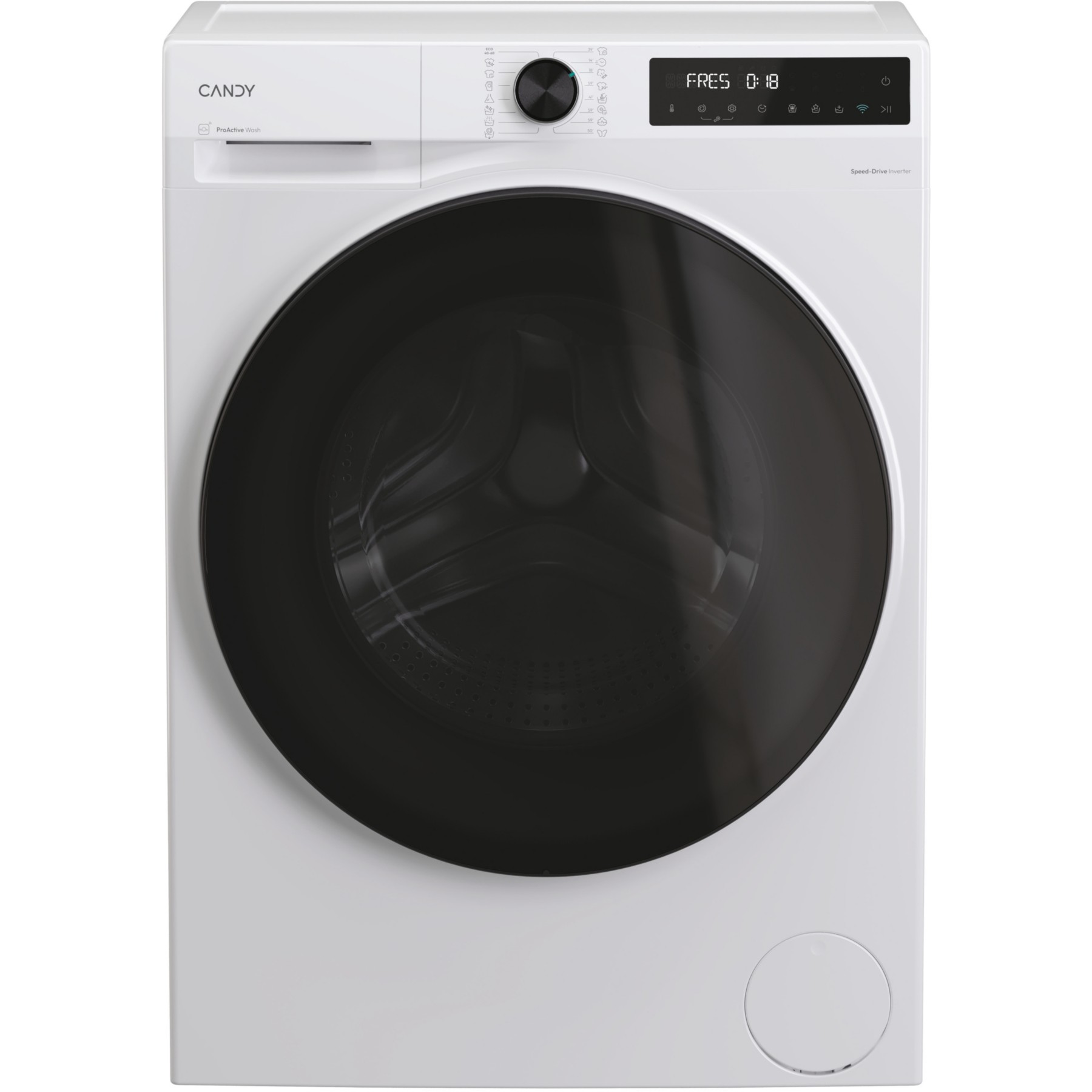 Lave linge hublot CANDY BP 413BL8-S - 13 kg - 1400 tr/min - Classe A - Moteur induction - Connecté