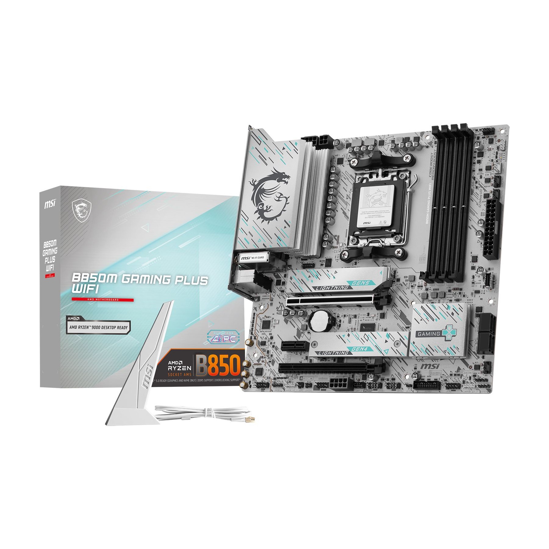 Carte mère MSI MSI B850M GAMING PLUS WIFI