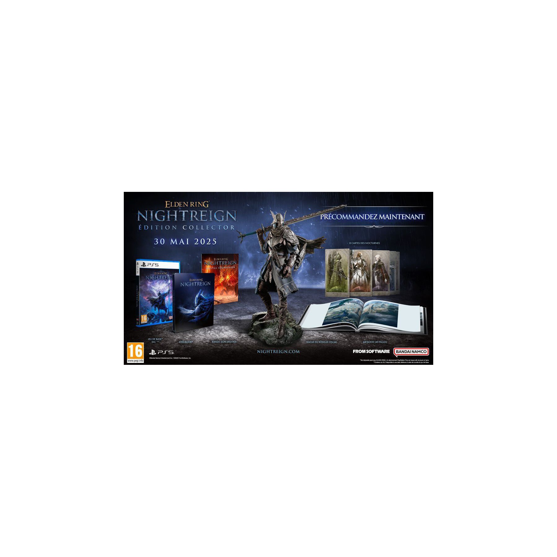 Jeu PS5 BANDAI NAMCO Elden Ring Nightreign Collector's