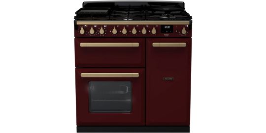 Piano de cuisson gaz FALCON ESTEL DELUXE TAB GAZ 90 CM BORDEAUX LAIT