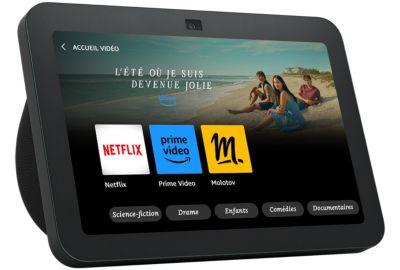 Assistant vocal AMAZON Echo Show 8 (3e generation) Anthracite